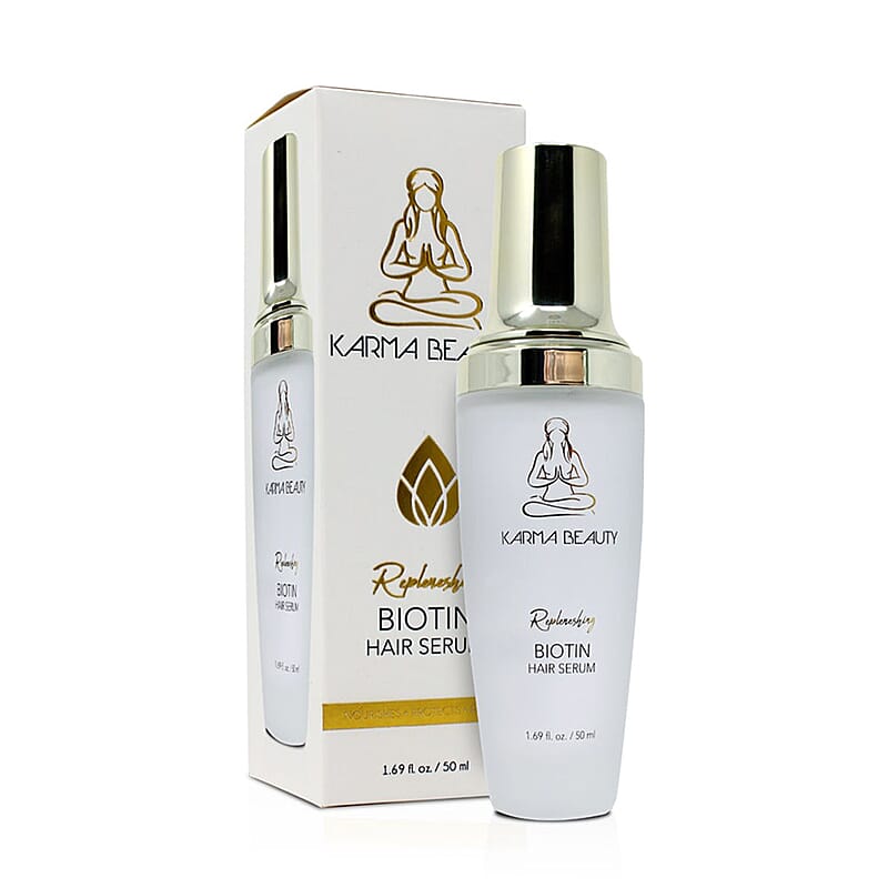 Karma Beauty Replenishing Biotin Hair Serum 1.69 fl oz (Ships in 12-14 Day) , Best Hair Growth Serum , Biotin Hair Serum