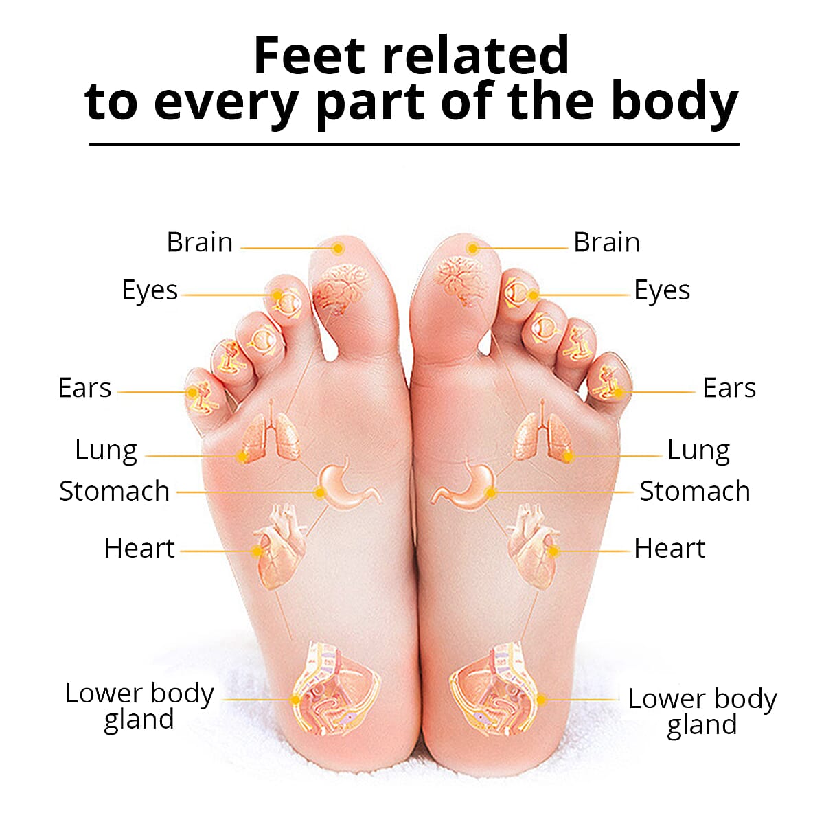 Handcrafted Double Shungite Ball Foot Massager image number 3