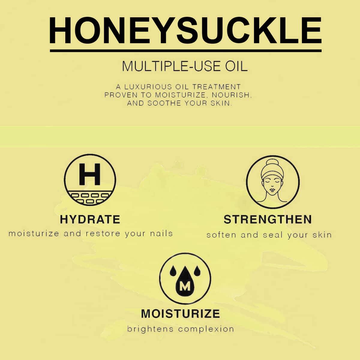 MEASURABLE DIFFERENCE Honeysuckle Hydrating Body Oil 4 fl oz (Made in USA) image number 4