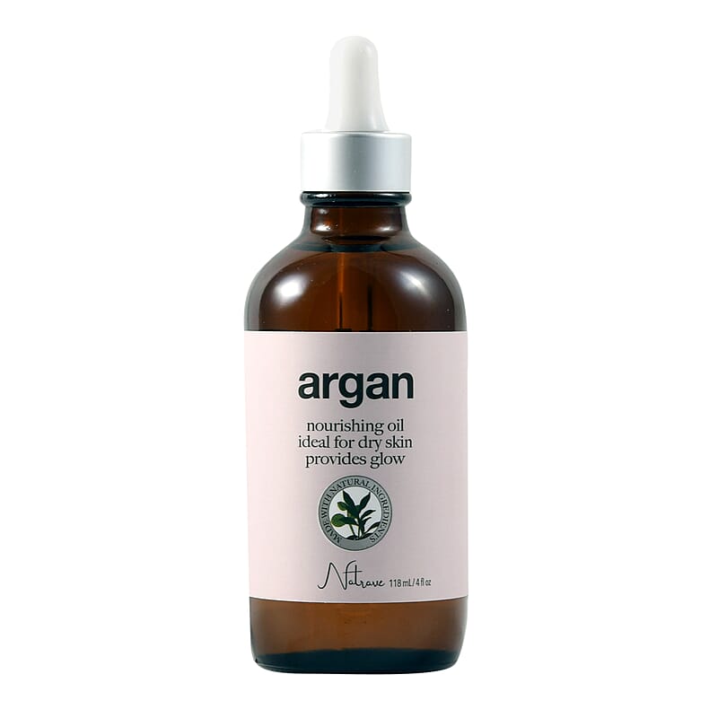 Natrave Argan Blend Hydrating Body Oil 4 fl. oz (Made in USA)