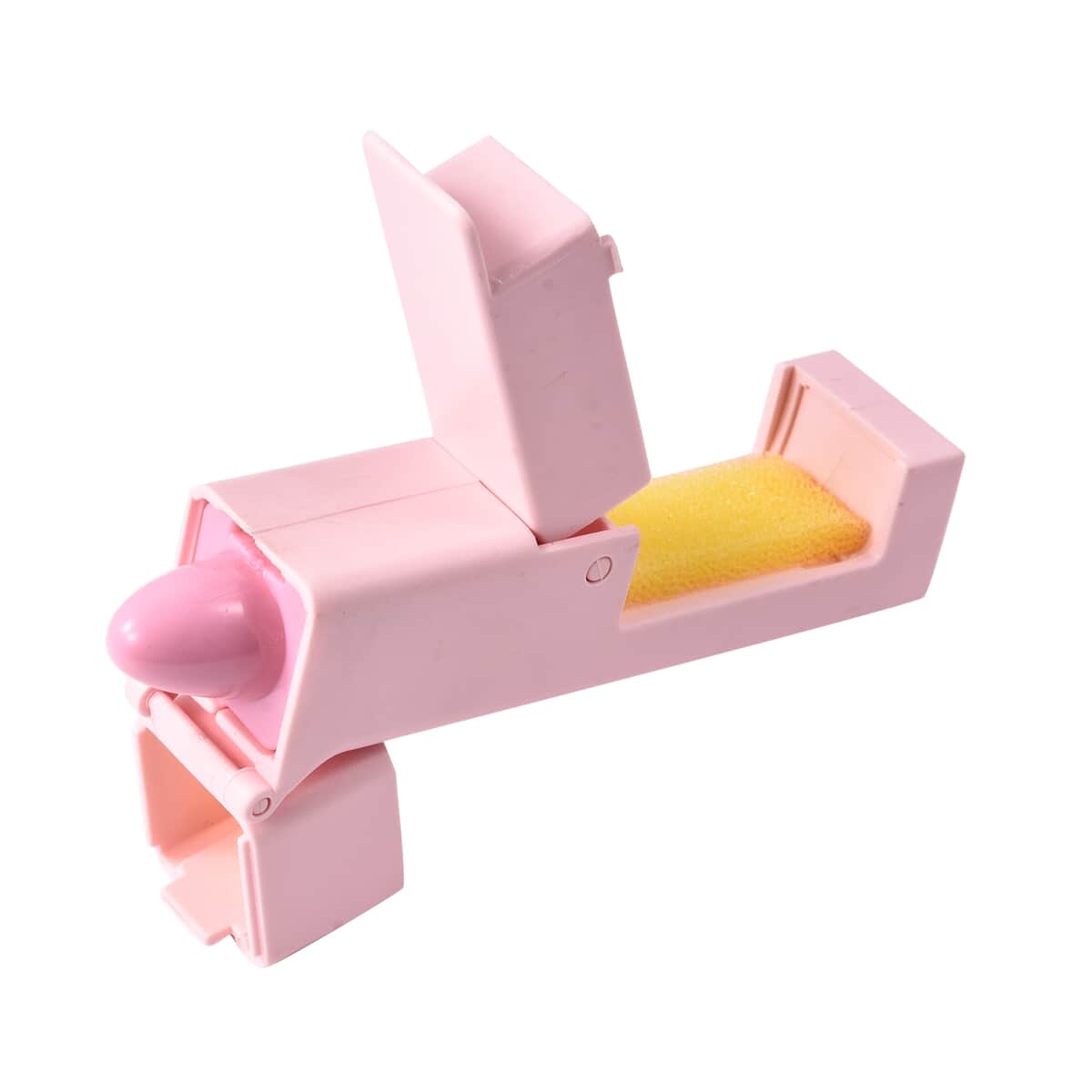 No Contact Sanitary Tool with Small Storage Bottle -Pink image number 0