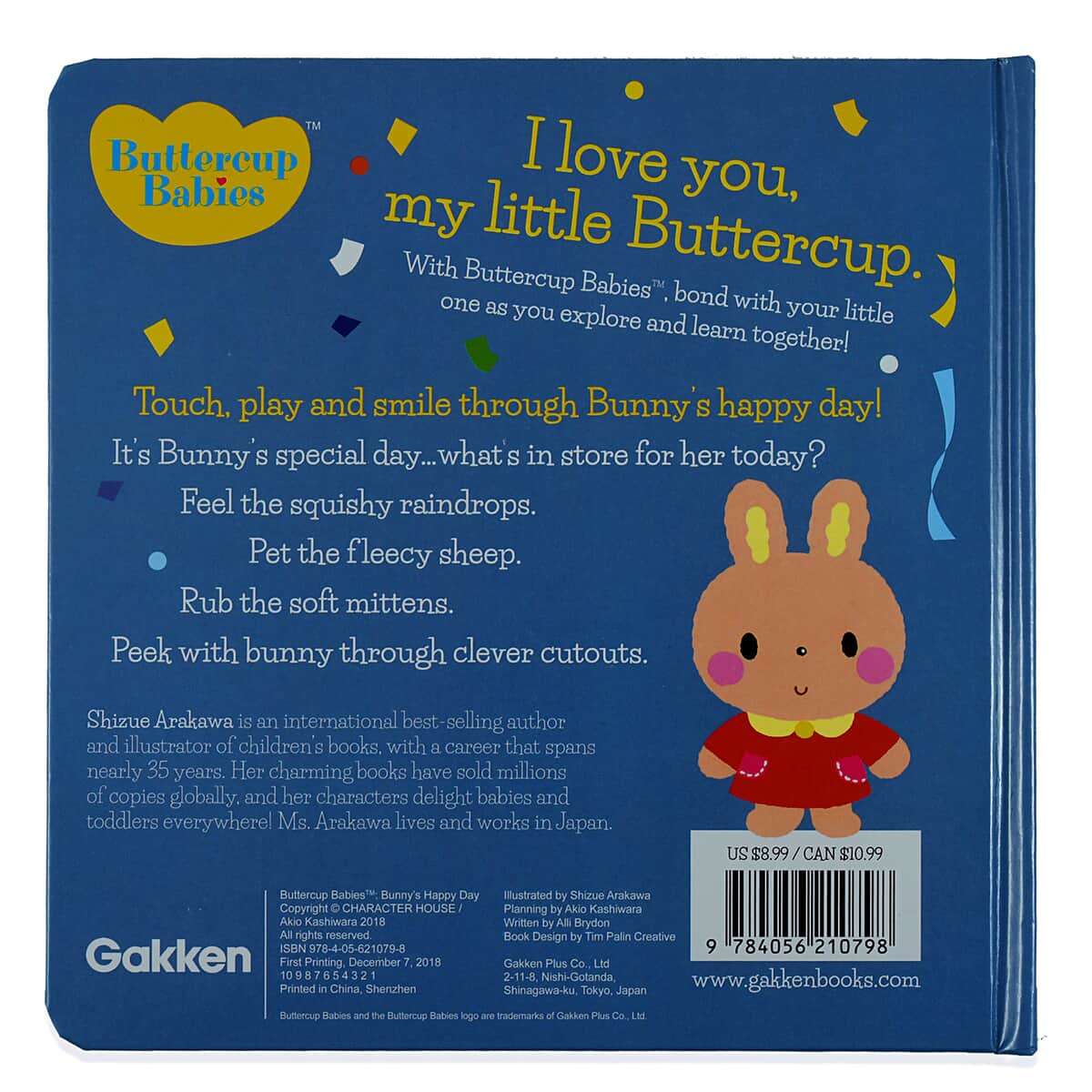 VALUE BUY Buttercup Babies Bunny's Happy Day Children's Book image number 1