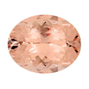 Appraised AAA Marropino Morganite (Ovl 16x12 mm) 10.35 ctw , Loose Gem , Loose Gemstones , Loose Stones , Jewelry Stones