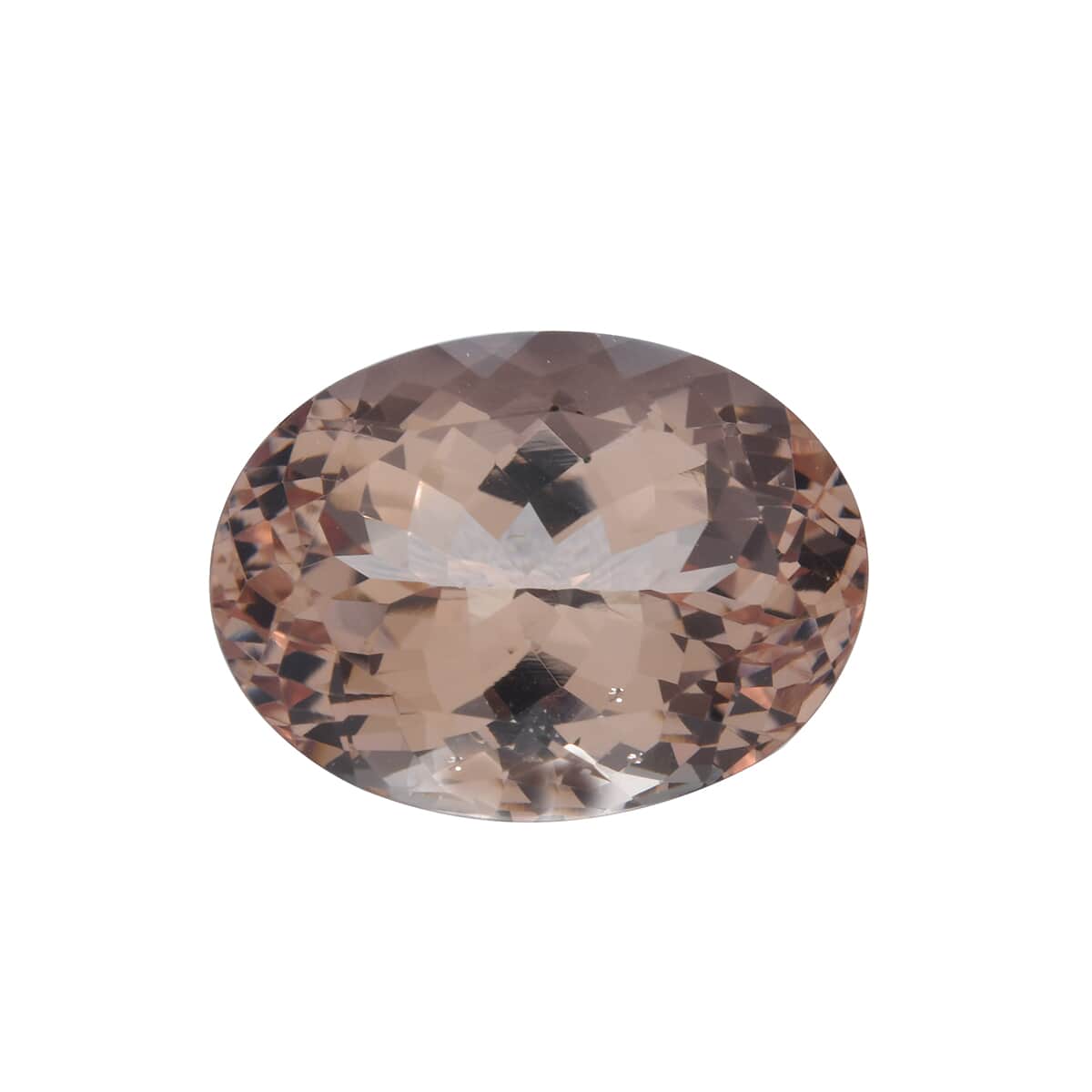 Appraised AAA Marropino Morganite (Ovl 16x12 mm) 10.35 ctw , Loose Gem , Loose Gemstones , Loose Stones , Jewelry Stones image number 0