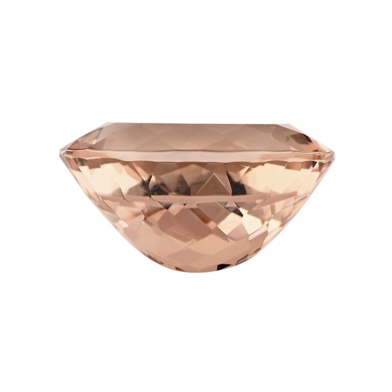 Appraised AAA Marropino Morganite (Ovl 16x12 mm) 10.35 ctw , Loose Gem , Loose Gemstones , Loose Stones , Jewelry Stones