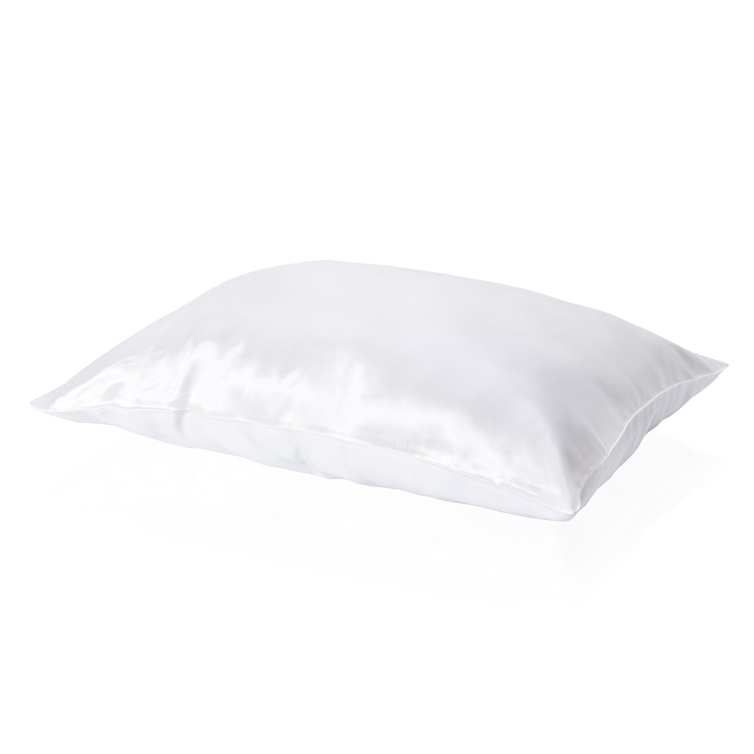 SYMPHONY HOME Ivory 100% Mulberry Silk Pillowcase Infused with Hyaluronic Acid & Argan Oil - Full , Pillow Protectors , Pillow Cover , Cushion Cover , Pillow Shams , Pillow Case Covers