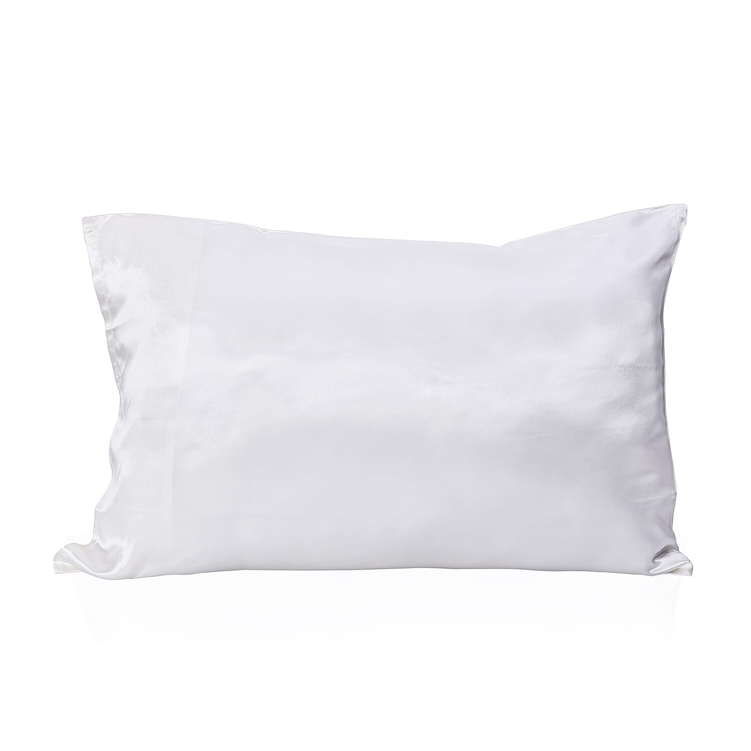 SYMPHONY HOME Ivory 100% Mulberry Silk Pillowcase Infused with Hyaluronic Acid & Argan Oil - Full , Pillow Protectors , Pillow Cover , Cushion Cover , Pillow Shams , Pillow Case Covers