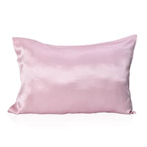 Symphony Home Pink 100% Mulberry Silk Pillowcase Infused with Hyaluronic Acid & Argan Oil - King, Pillow Protectors, Pillow Cover, Cushion Cover, Pillow Shams, Pillow Case Covers