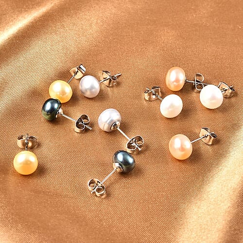 Freshwater Multi Color Cultured Pearl - Product card gallery slide 2 (9431123820799)