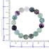 Multi Fluorite Beaded Stretch Bracelet 225.00 ctw image number 2