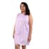 Lati Fashion Sleeveless Zip Front House Dress (Cotton & Polyester, 2X)- Lilac image number 0