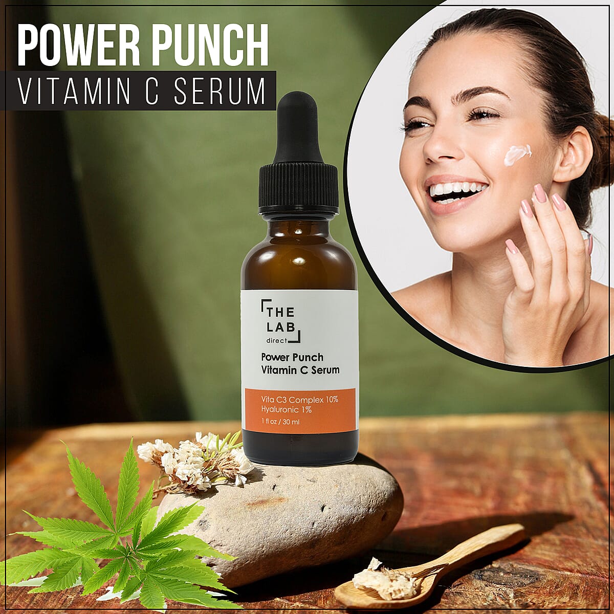 The Lab Direct Power Punch Vitamin C Serum 1 fl oz image number 1