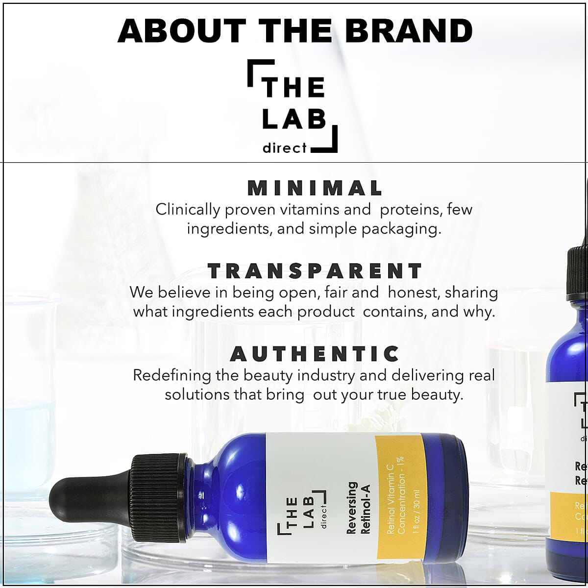 The Lab Direct 24 Hour Reversing Retinol-A 1 oz image number 3