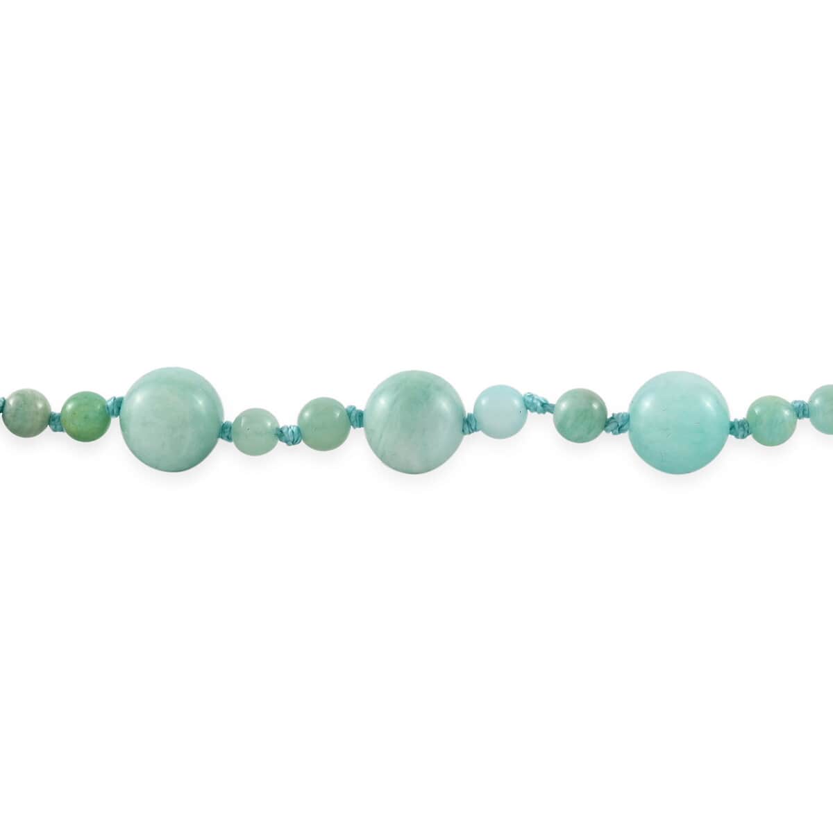 251 ctw Russian Amazonite Beads Endless Necklace 35 Inch image number 1