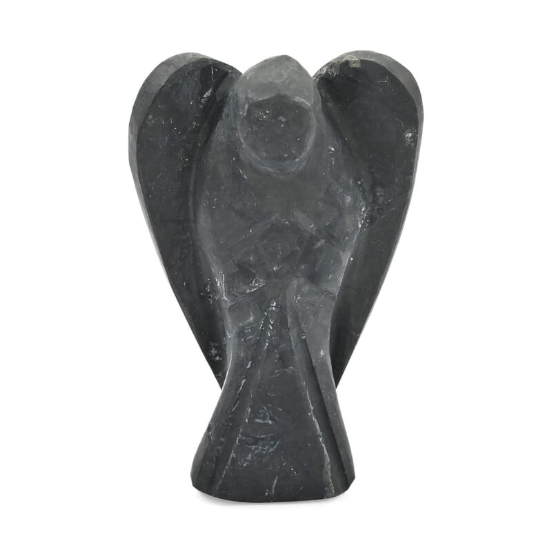 Shungite Angel 2In Figurine Approx. 1403.00 ctw