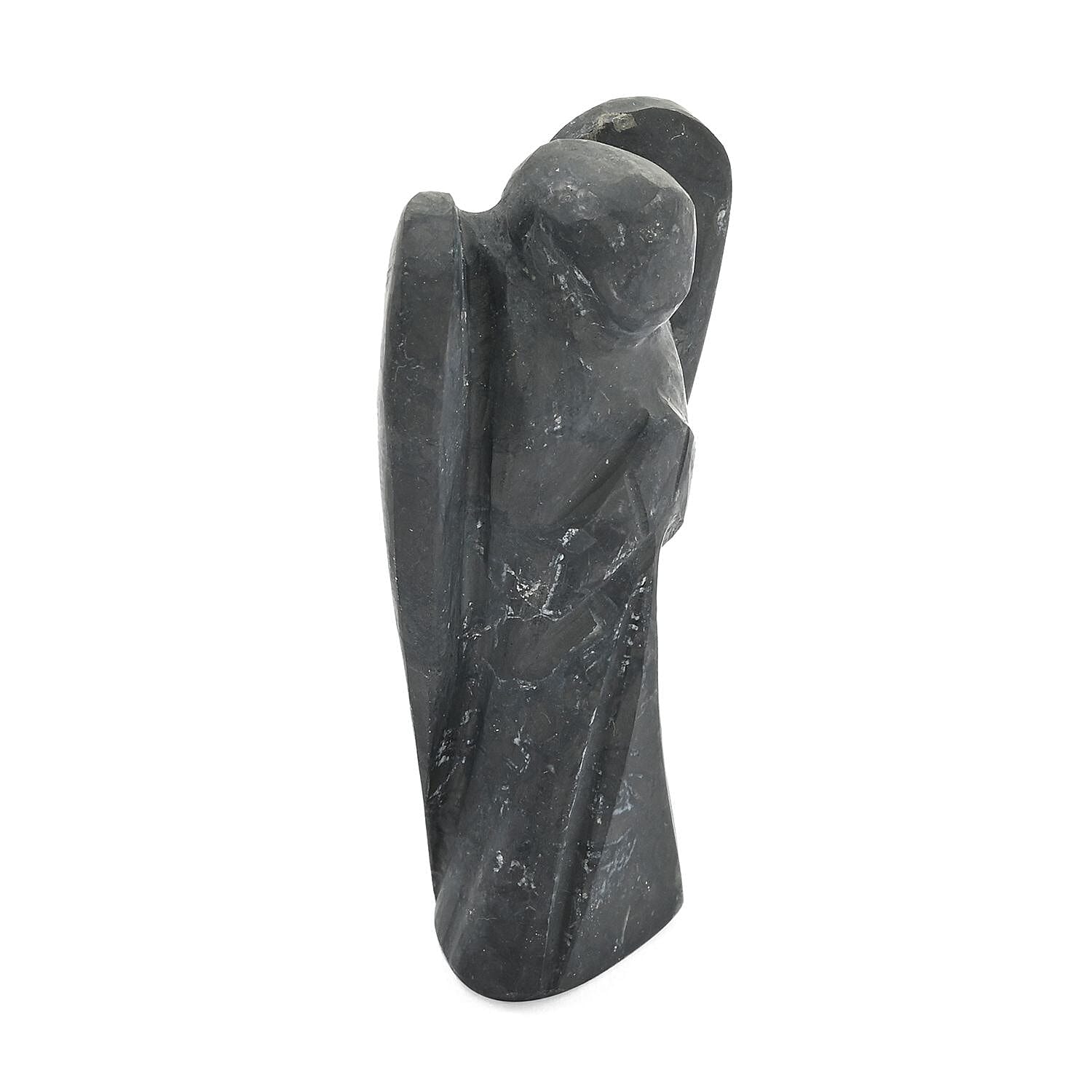 Shungite Angel 2In Figurine Approx. 1403.00 ctw