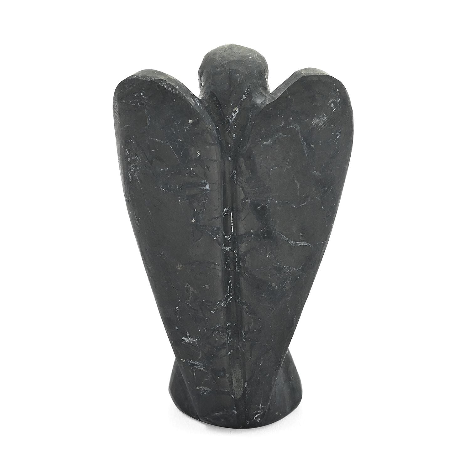 Shungite Angel 2In Figurine Approx. 1403.00 ctw