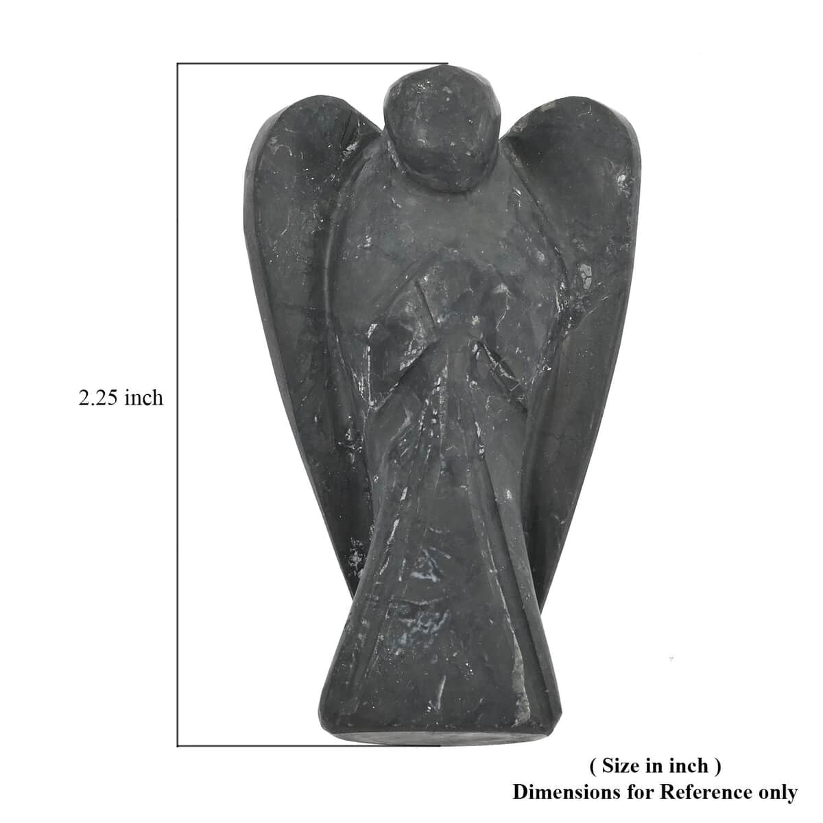 Shungite Angel 2In Figurine Approx. 1403.00 ctw image number 5