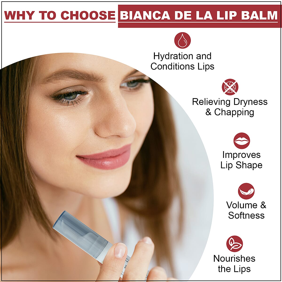 Bianca de la Garza Beauty In GLO We Trust Lip Balm (.25 oz) image number 3