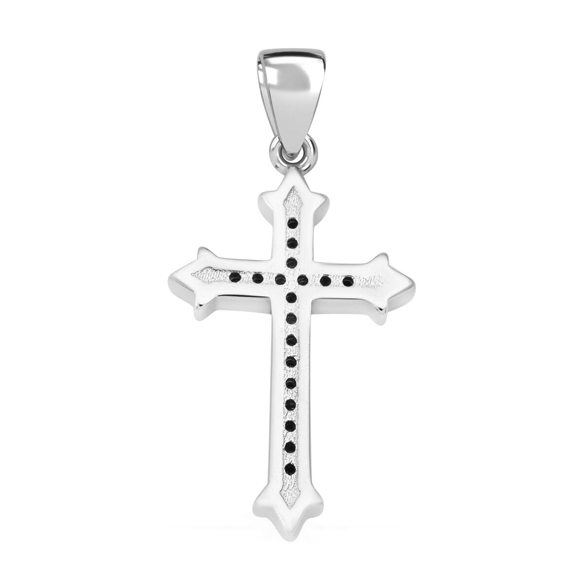 Elanza Simulated Diamond (0.38 Ct) Sterling Silver Pendant 0.38 ctw image number 1