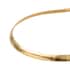 Omega Necklace 16-18 Inches in ION Plated Yellow Gold Stainless Steel 19.40 Grams image number 1