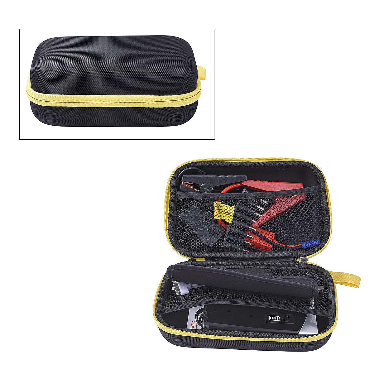 Multi Function Portable Jump Starter Power Bank with Accessories (16800 mAh) image number 6