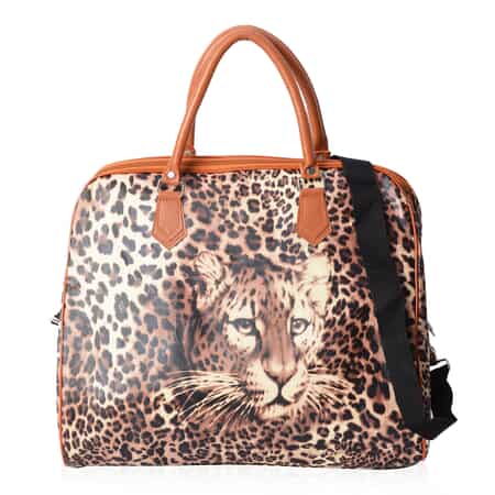 Jaguar  Leather Weekender Bag