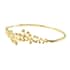 LucyQ Splash Collection 14K Yellow Gold Over Sterling Silver Bangle Bracelet (7.50 in) 17.65 Grams image number 4