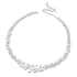LucyQ Splash Collection Rhodium Over Sterling Silver Necklace 20 Inches 45 Grams image number 0