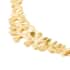 LucyQ Splash Collection 14K Yellow Gold Over Sterling Silver Necklace 20 Inches 45 Grams image number 4