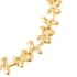 LucyQ Splash Collection 14K Yellow Gold Over Sterling Silver Necklace 20 Inches 45 Grams image number 5