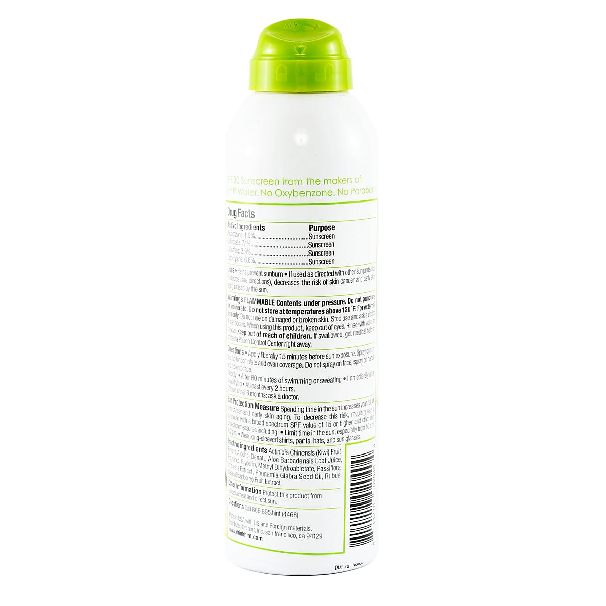 Hint SPF 30 Sunscreen Spray -Pear (6 fl oz) image number 4