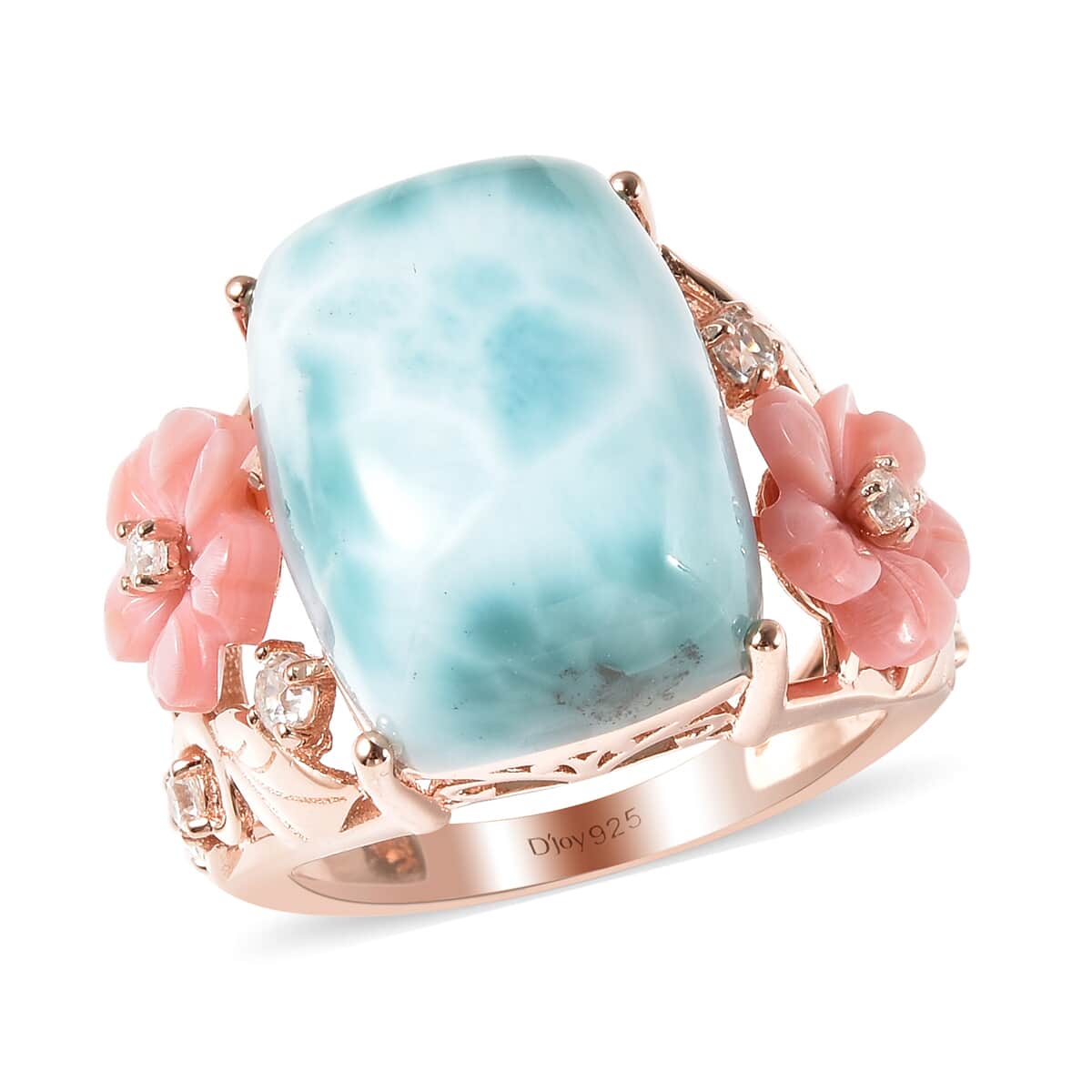 Vermeil store larimar set