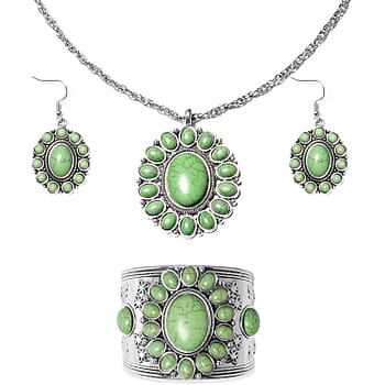 Green Howlite - Product card gallery slide 1 (10176370311481)
