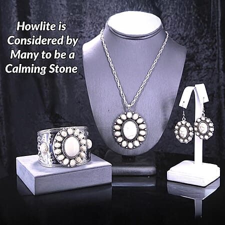 White Howlite - Product card gallery slide 4 (10176370311481)
