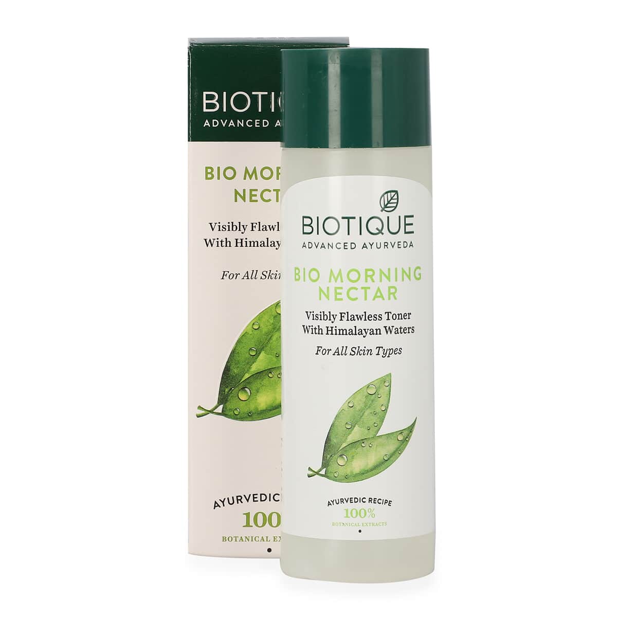 BIOTIQUE Advanced Ayurveda Visibly Flawless Toner with Himalayan Waters For All Skin Types image number 0