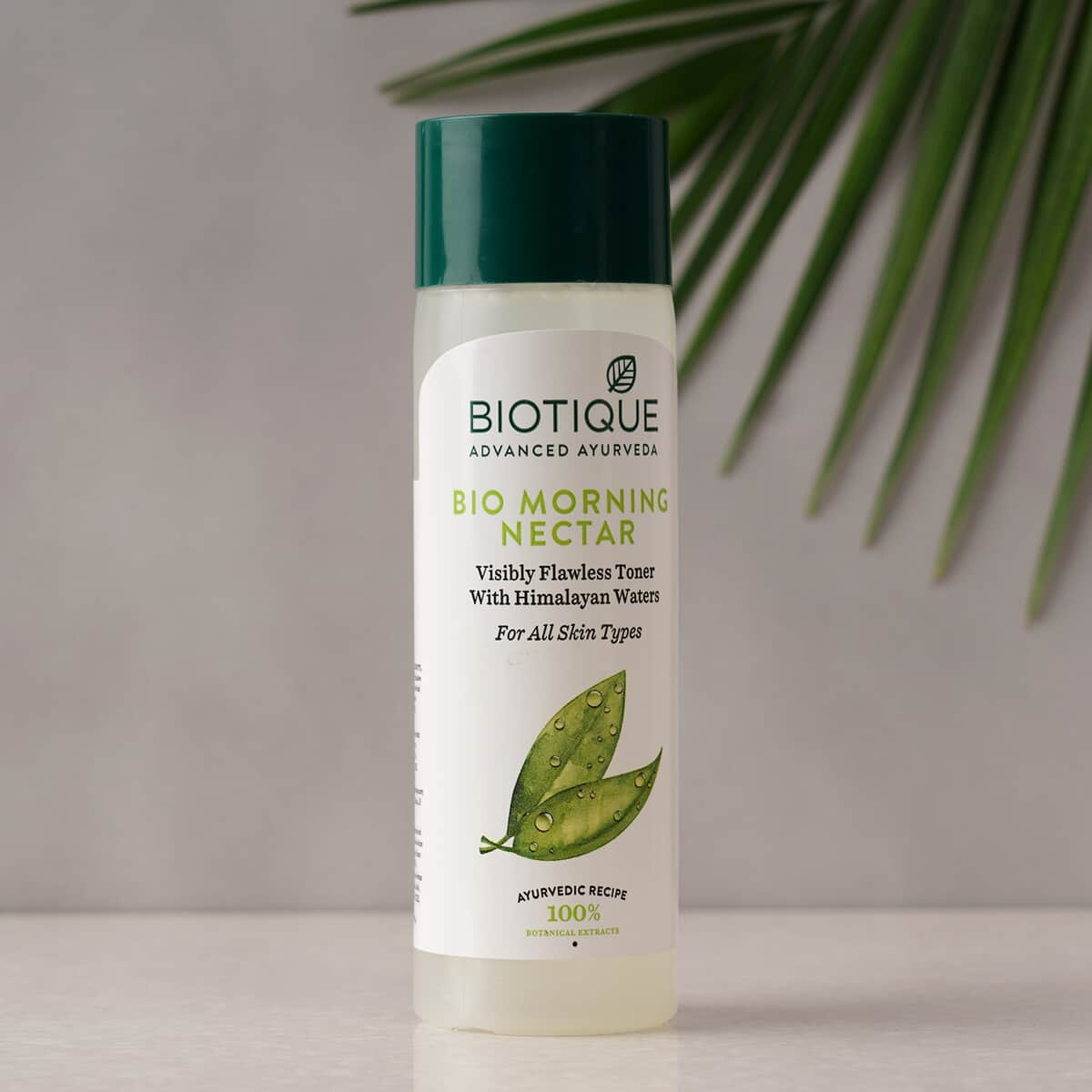 BIOTIQUE Advanced Ayurveda Visibly Flawless Toner with Himalayan Waters For All Skin Types image number 1