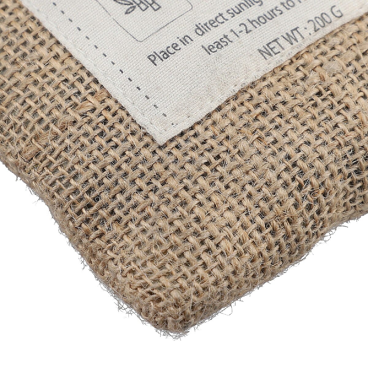 Set of 3 Natural Dehumidifier Filled with Activated Charcoal Odor Absorber & Eliminator Jute Pouches