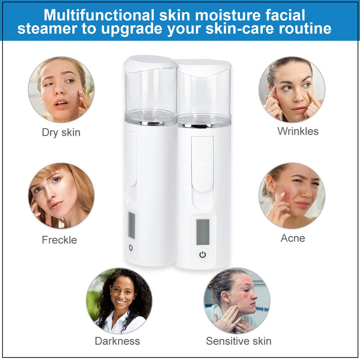 White Multi Functional Spray Mist with Moisture Meter (40 ml) image number 3