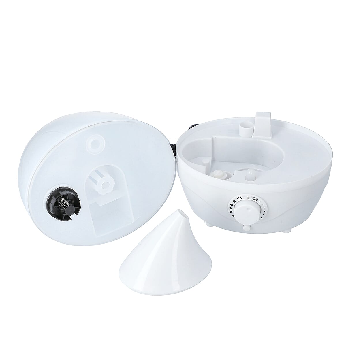 2in1 LED Ultrasound Humidifier Diffuser with 10 Essential Oils (Included: Lavender, Vanilla, Rose, Bluewater, Jasmine, Sandalwood, Musk, Cotton, Fresh Linen, Bamboo) image number 6