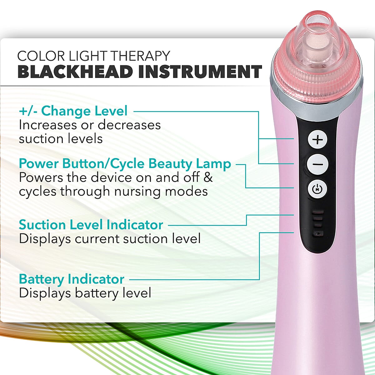 Light Black Head Instrument with 900 mAh Rechargeable Battery (1.77x3.14) image number 2