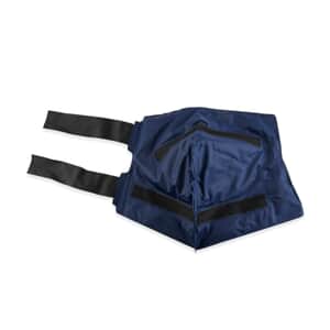Dark Blue Nylon Spun Cloth and Gel Recyclable Elbow Cold and Hot Pack , Hot Cold Pack , Hot and Cold Compress , Cold Gel Pack , Pain Relief Wrap