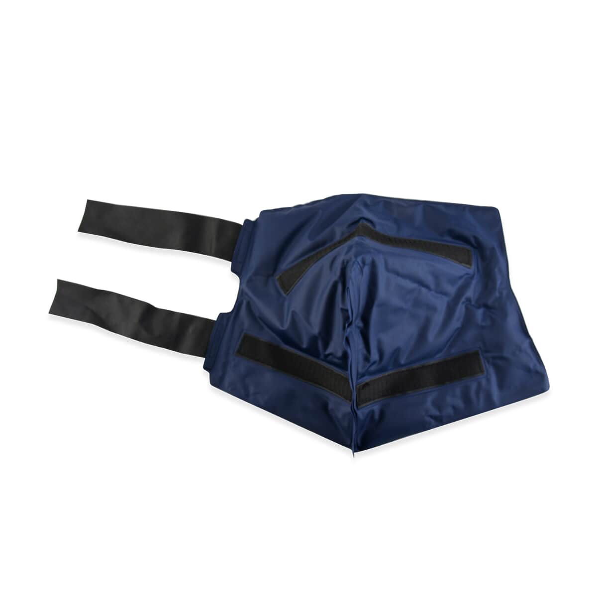 Dark Blue Nylon Spun Cloth and Gel Recyclable Elbow Cold and Hot Pack (22.4x14) image number 0