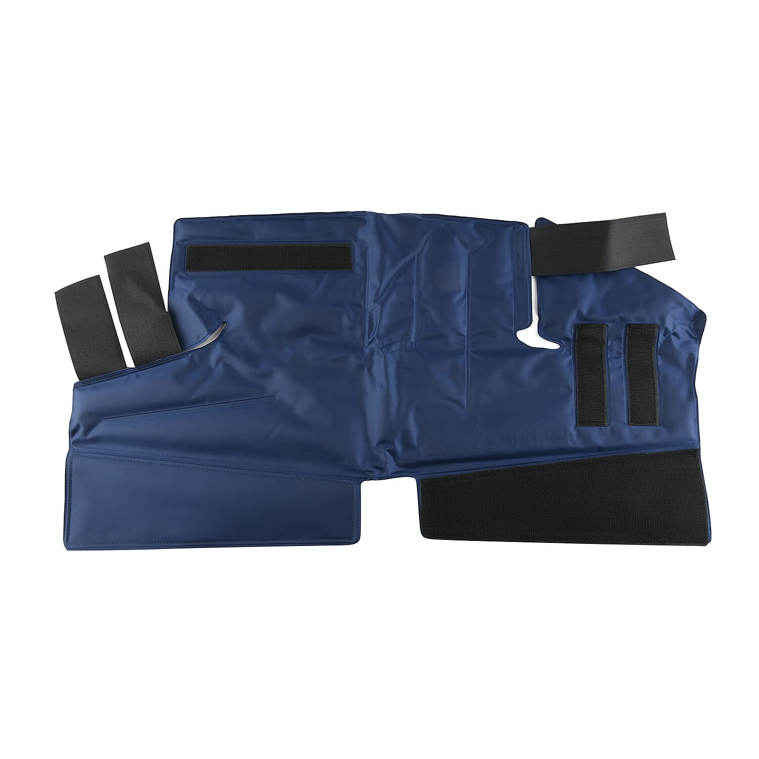Dark Blue Nylon Spun Cloth and Gel Recyclable Ankle Cold and Hot Pack