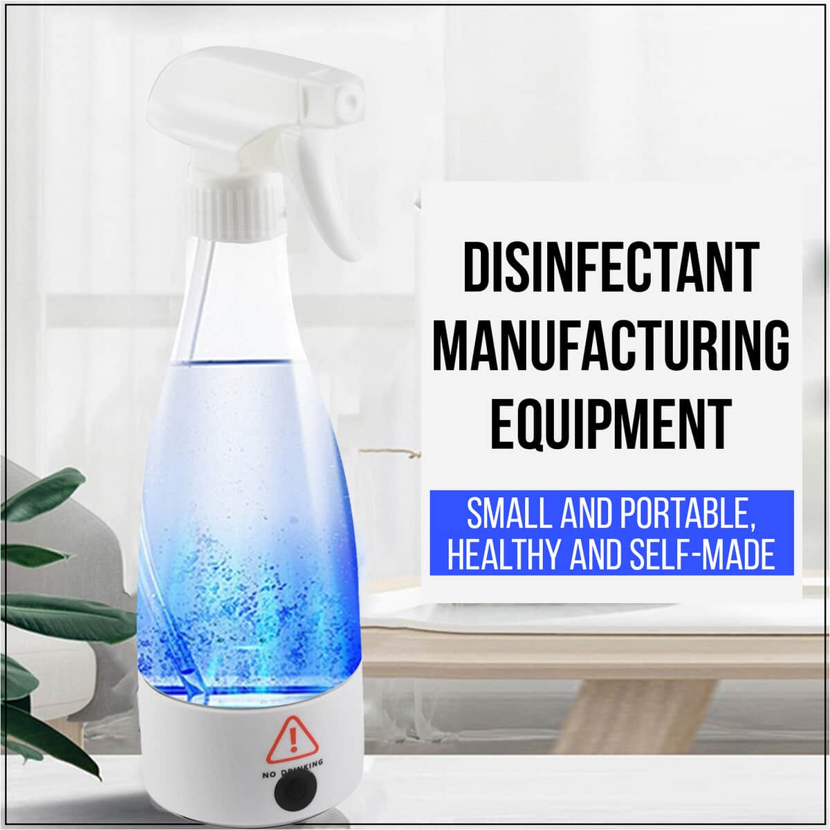 White Home Spray Making Machine (350 ml) with USB Charging image number 1
