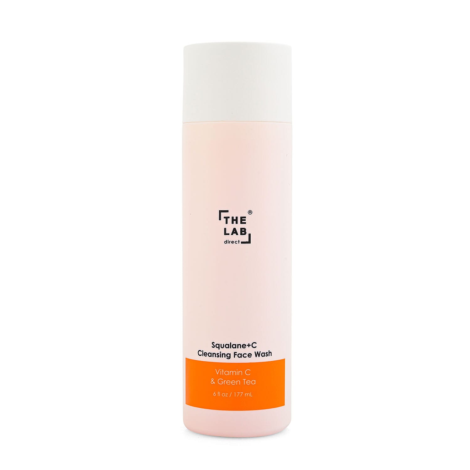 The Lab Direct Squalane Plus C Cleansing Face Wash (6 oz) , Face Cleanser for Oily Skin , Best Facial Cleanser