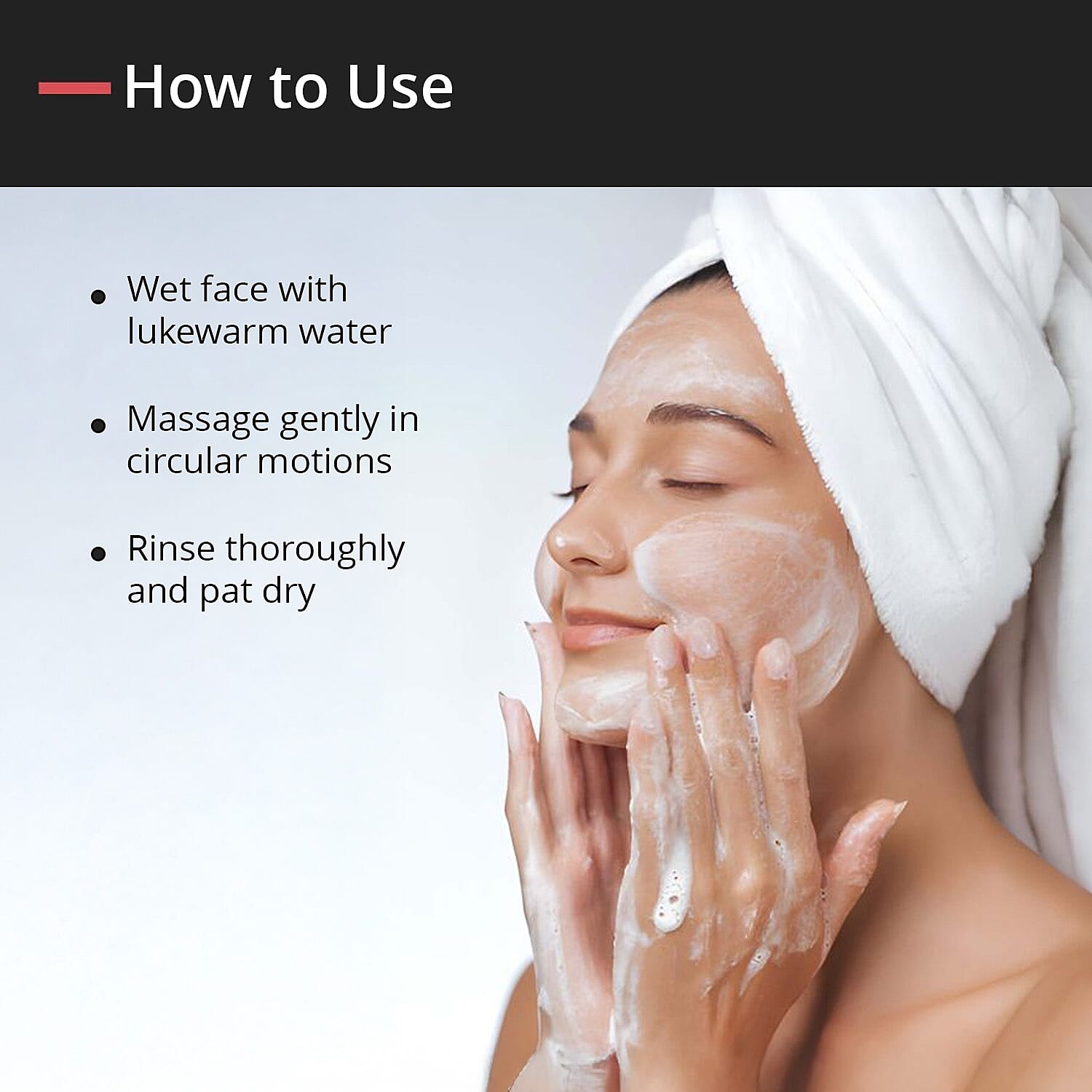 The Lab Direct Squalane+C Cleansing Face Wash 6 oz