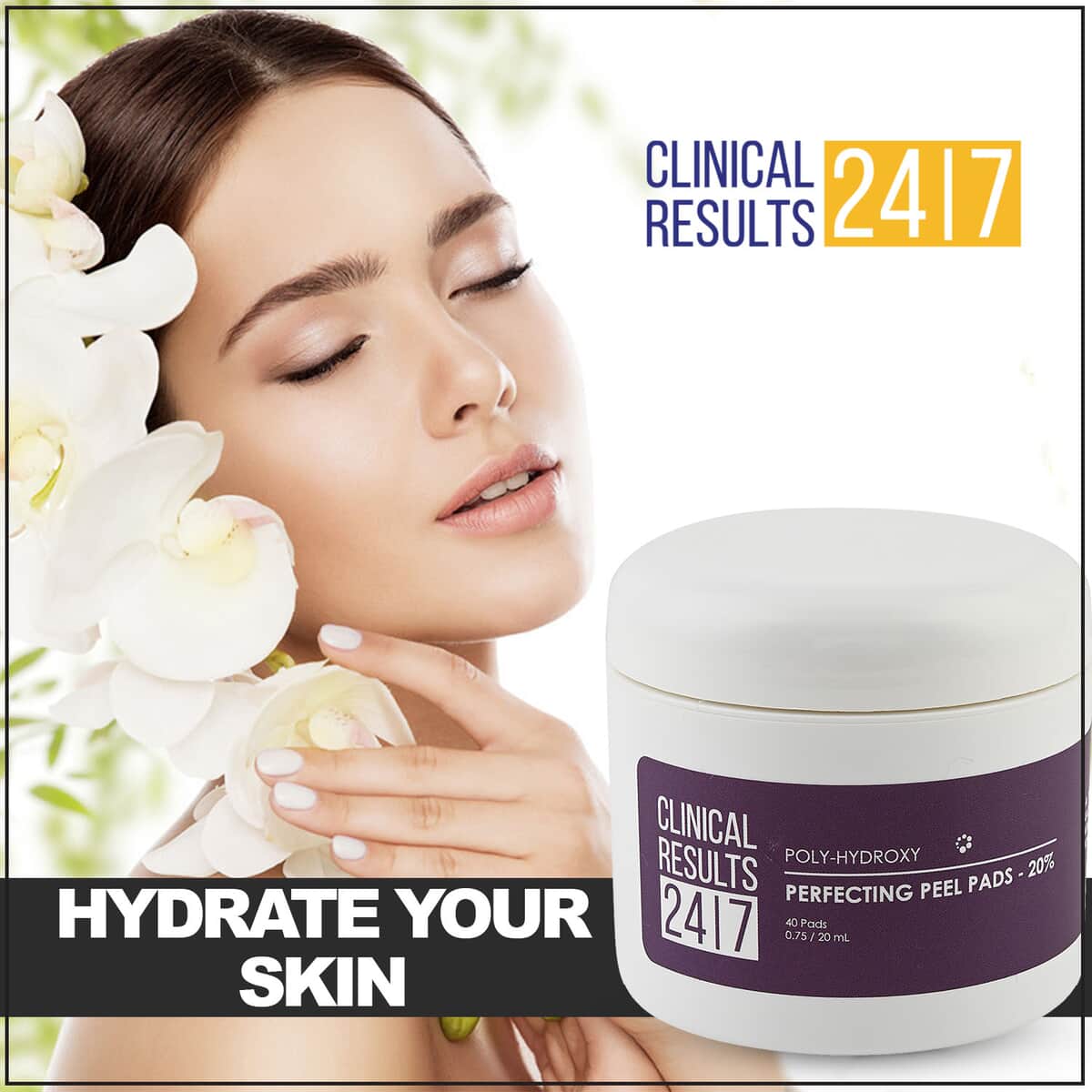 Clinical Results 24.7 Poly-Hydroxy Perfecting Peel Pads (40 Pads) image number 3