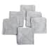 Set of 6 Gray Collapsible Fabric Storage Cubes image number 4