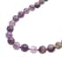 Cacoxenite Bead Necklace in Sterling Silver, Beaded Necklace With Silver Magnetic Clasp, Knot Necklace for Women 20 Inches, 531.50 ctw image number 4
